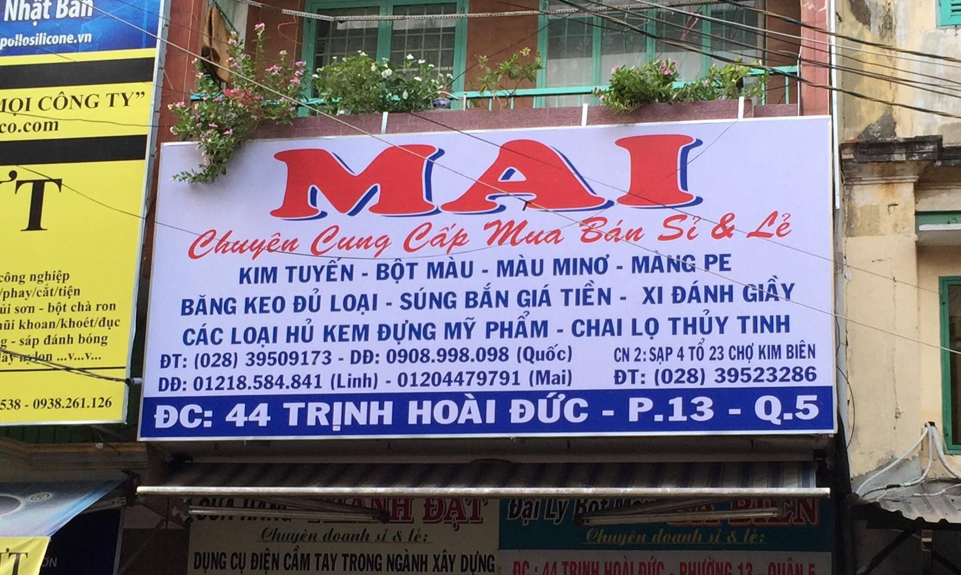 Hạt nhũ kim tuyến lấp lánh Mai Kim Tuyến